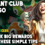 A vibrant graphic featuring a joyful woman in a golden blazer holding cash and bingo cards. Surrounding her are colorful lottery balls, with text that reads, "BASANT CLUB WINGO: UNLOCK BIG REWARDS WITH THESE SIMPLE TIPS," alongside the Basant Club logo.